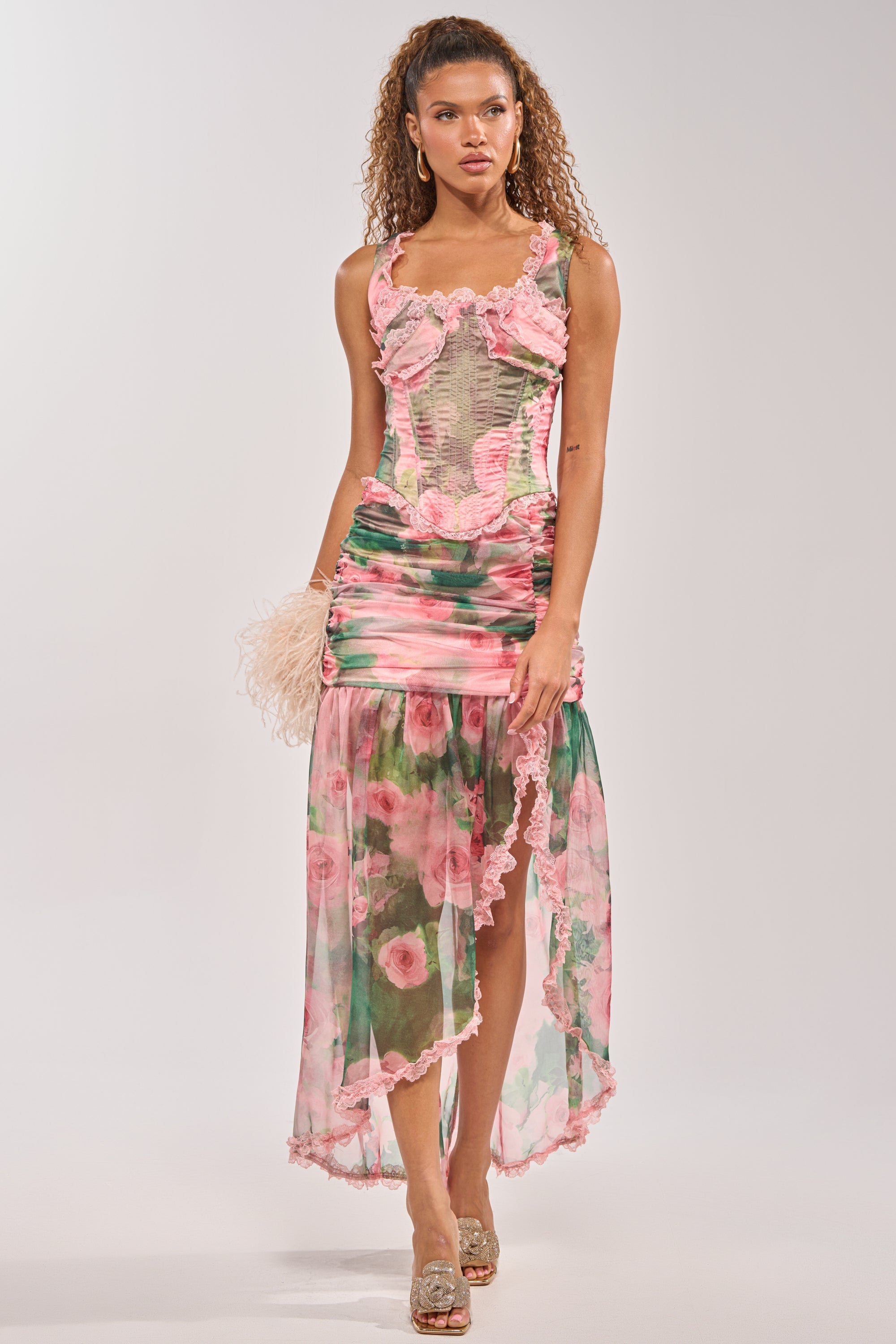 DREAMING FLORAL CORSET