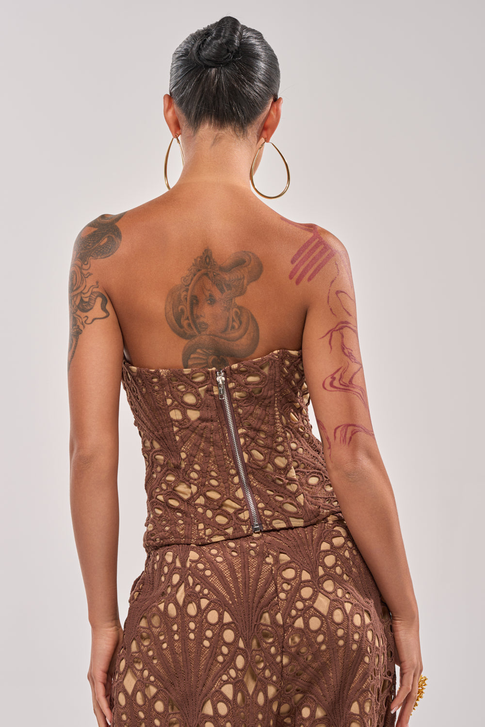 CLAIRE EYELET CORSET