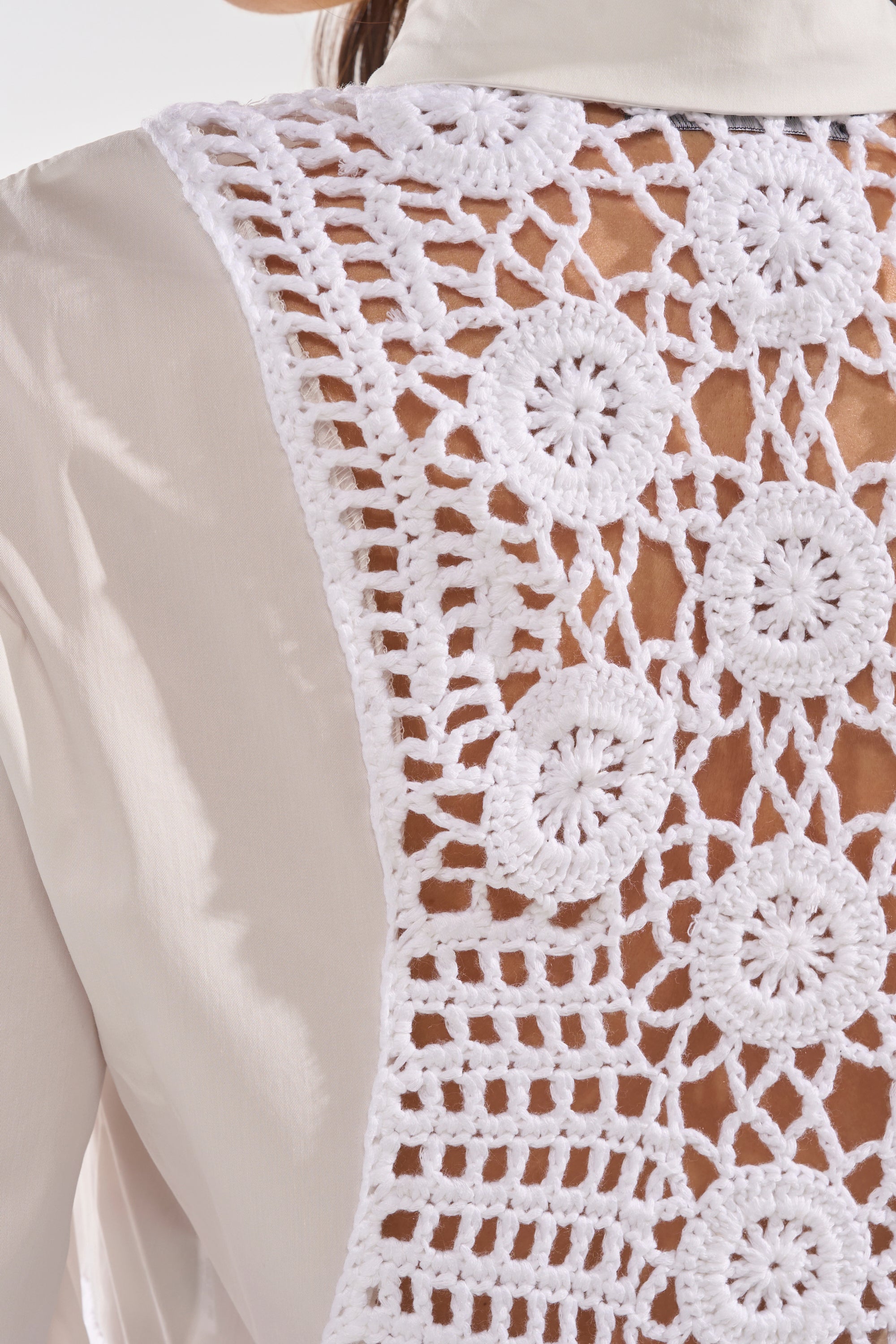PETAL DRIFT CROCHET DETAIL BLOUSE