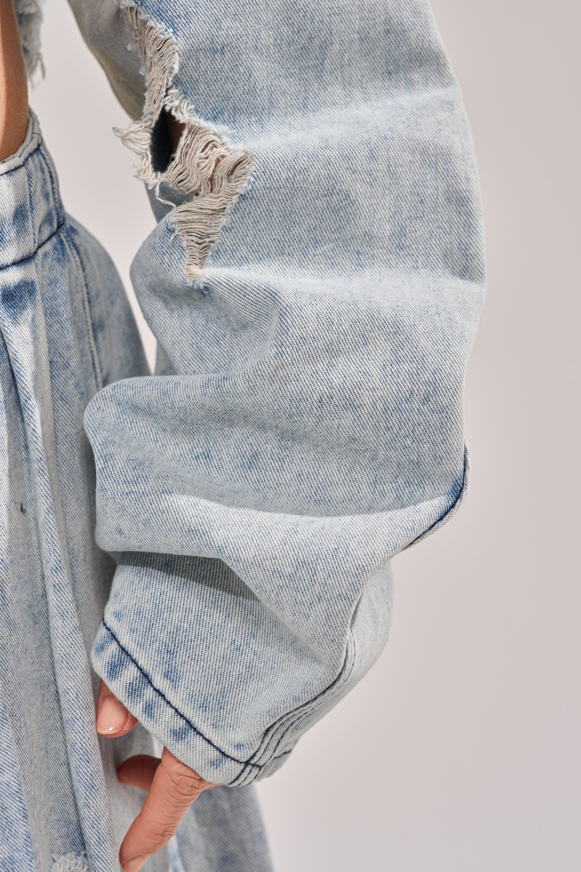 CAMILLE DENIM BLOUSE