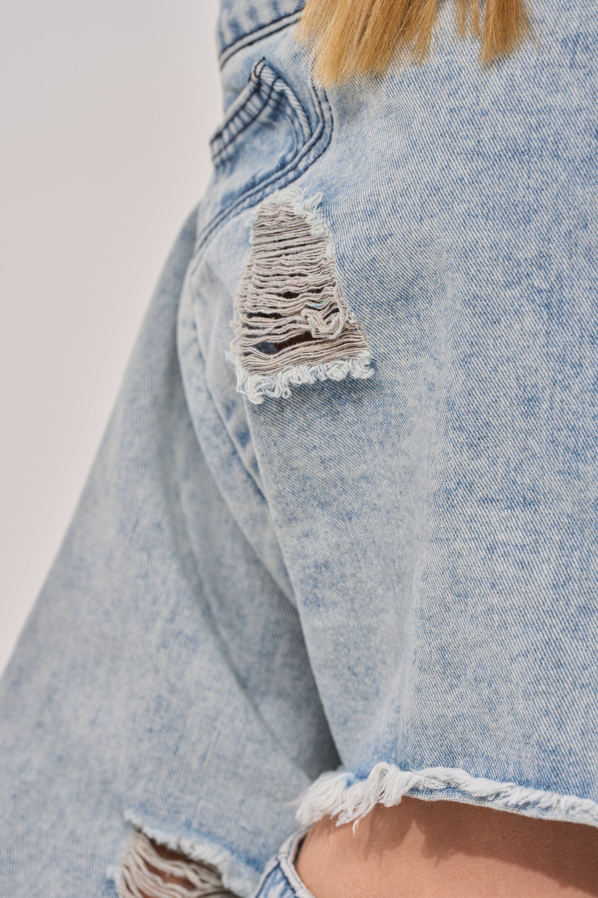 CAMILLE DENIM BLOUSE