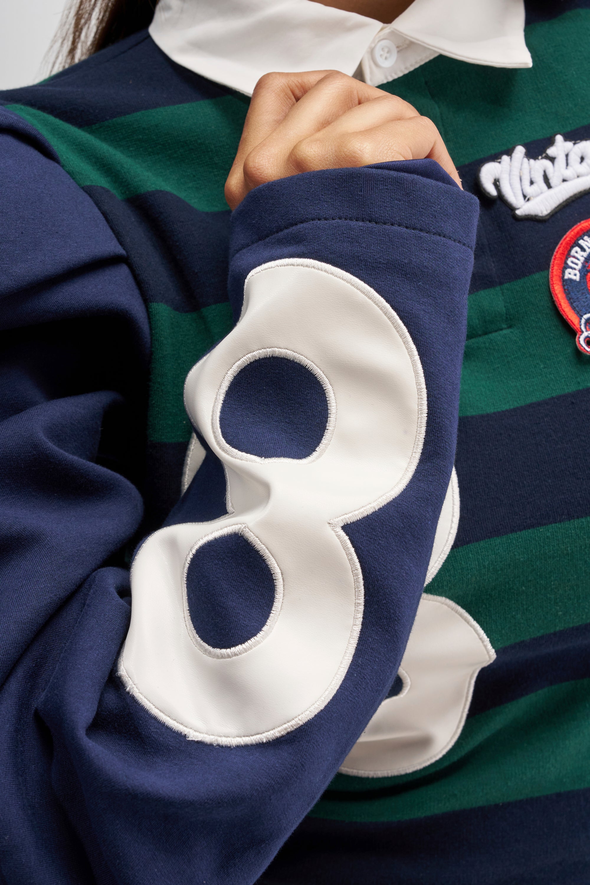 COLLEGE DAYS STRIPE POLO