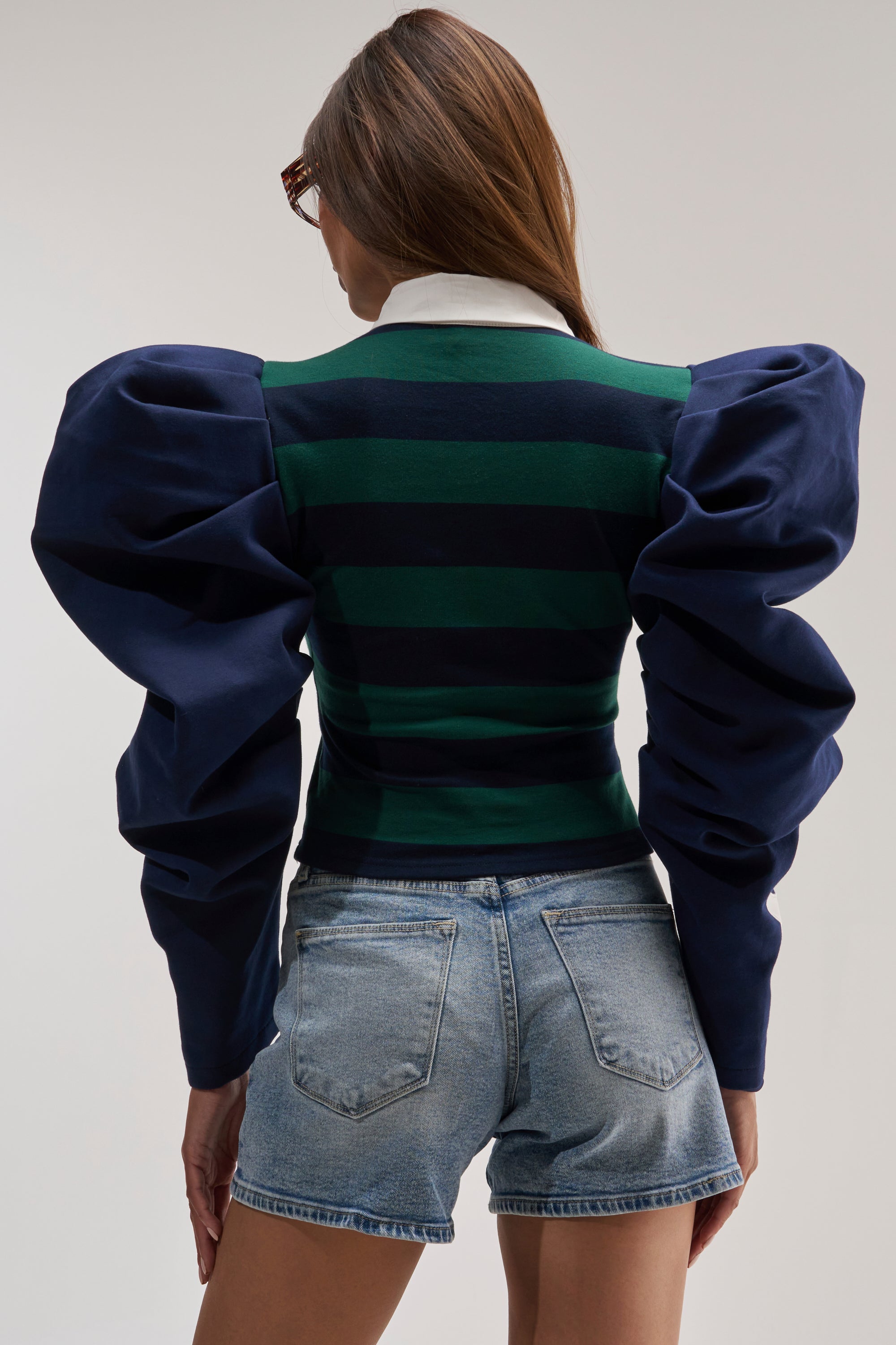 COLLEGE DAYS STRIPE POLO