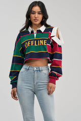 OFFLINE CROPPED POLO SHIRT