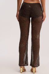KATE EMBELLISHED MESH PANT