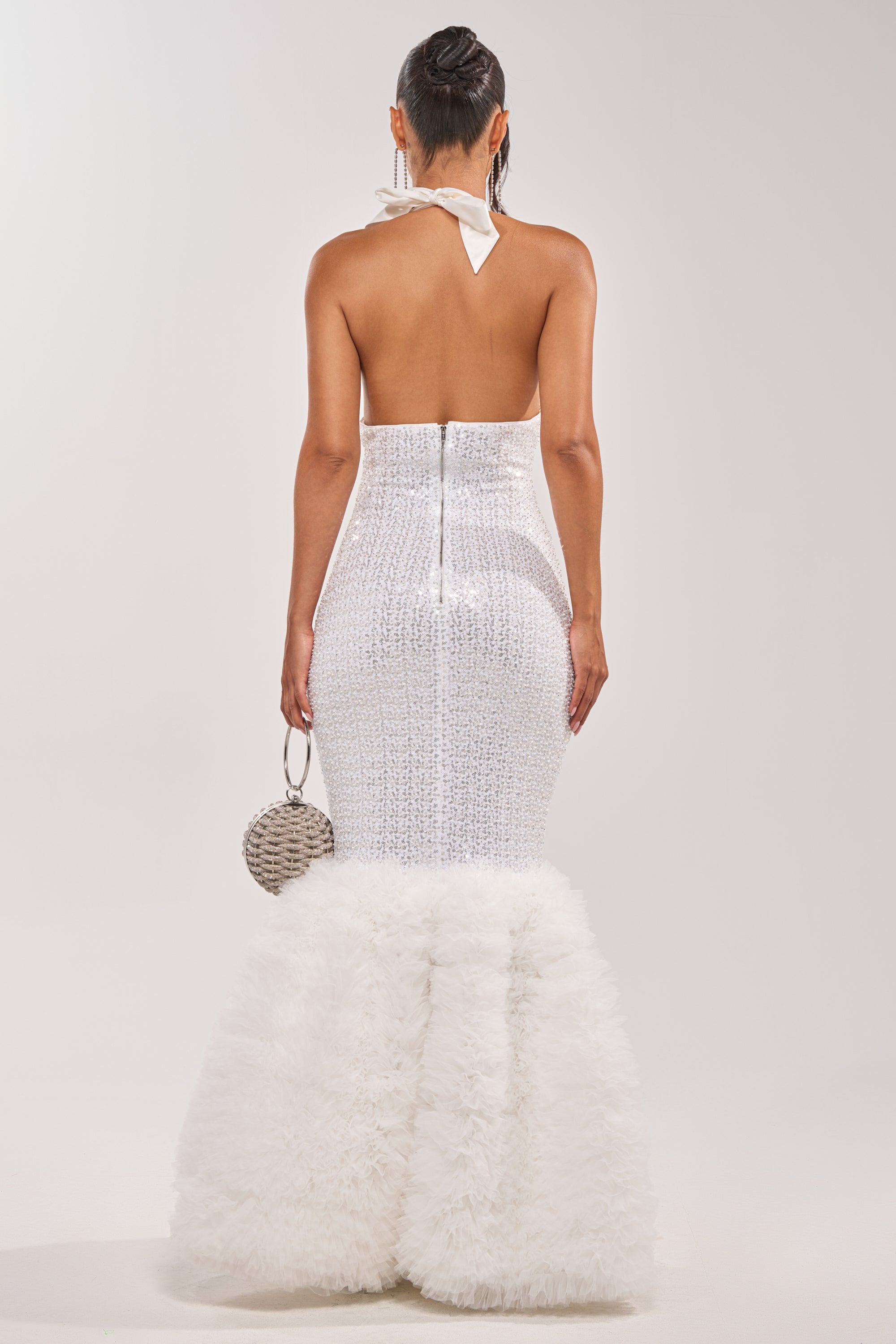 SHOWTIME SEQUIN MAXI DRESS