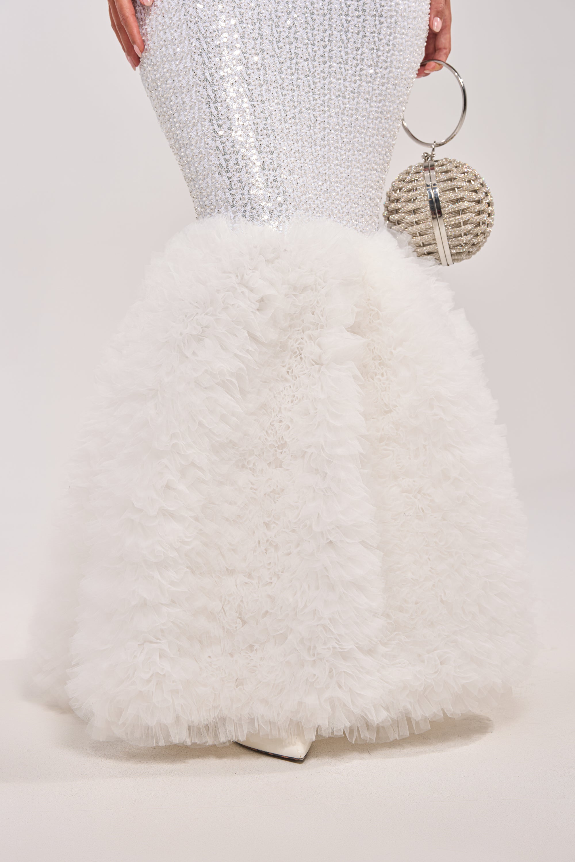 SHOWTIME SEQUIN MAXI DRESS