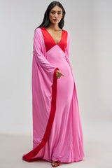 GUEST OF HONOR MAXI DRESS IN PINK