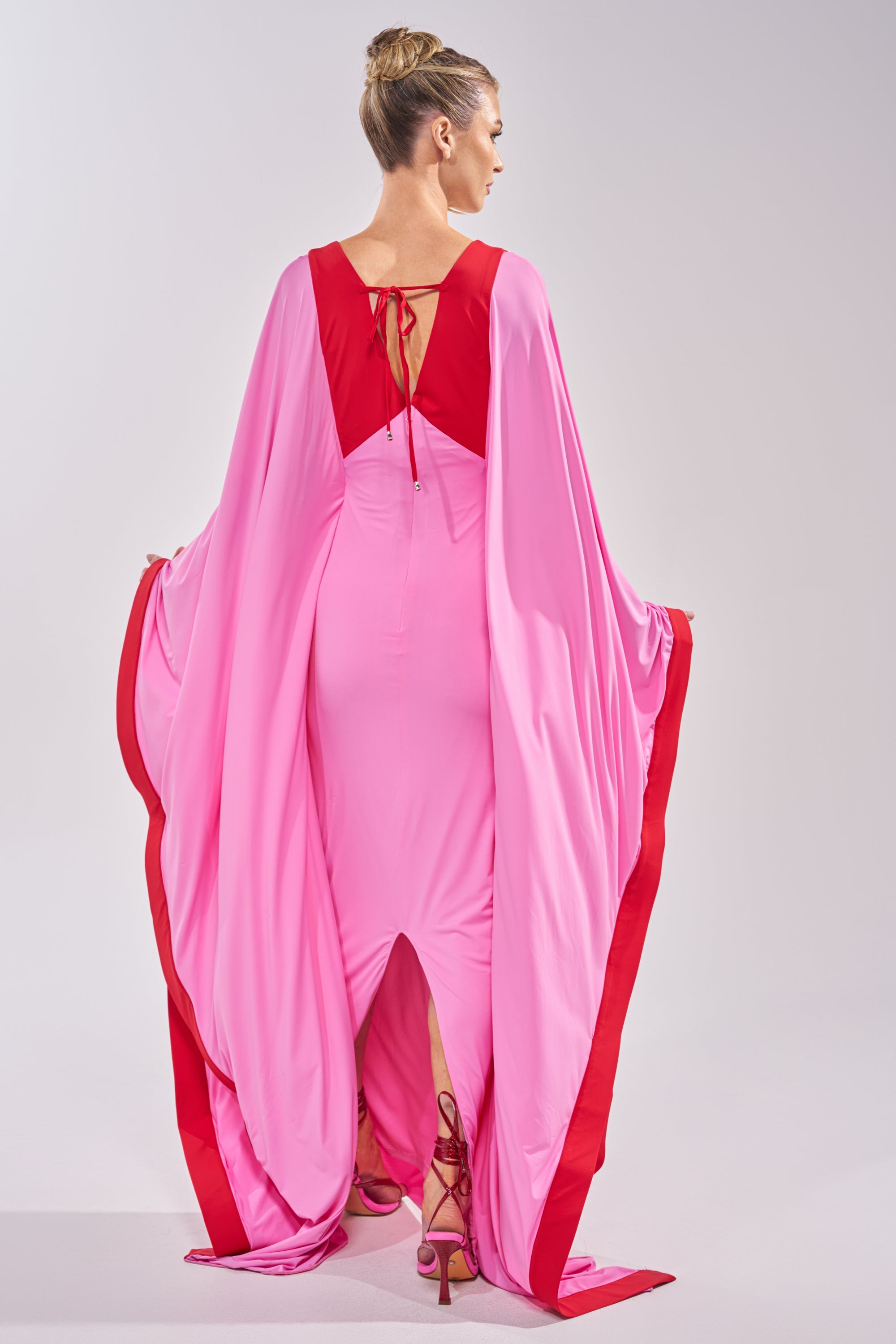GUEST OF HONOR MAXI DRESS IN PINK