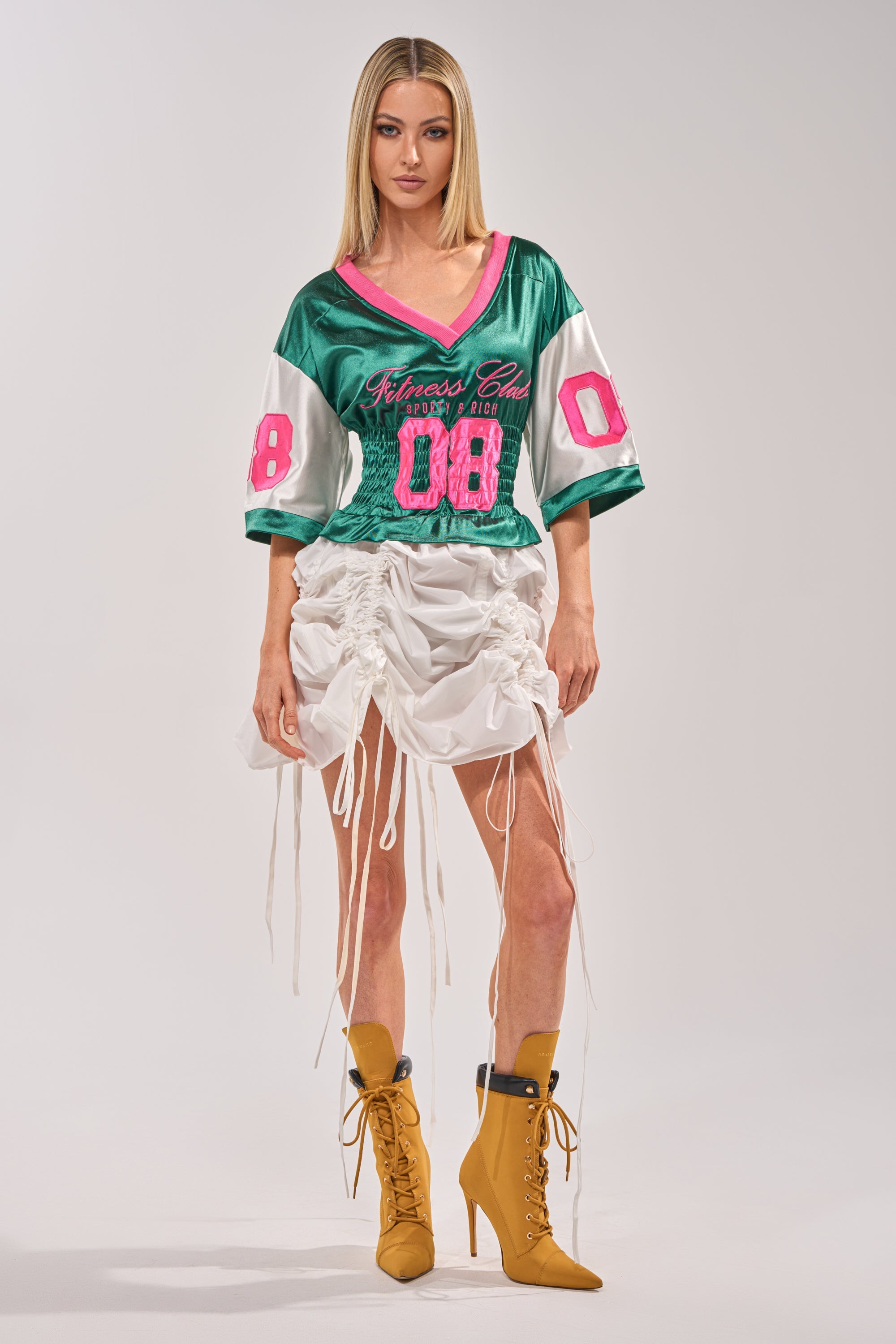 FIX YOUR GAME JERSEY MAXI DRESS