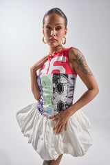 TEAM SPIRIT BUBBLE MINI DRESS