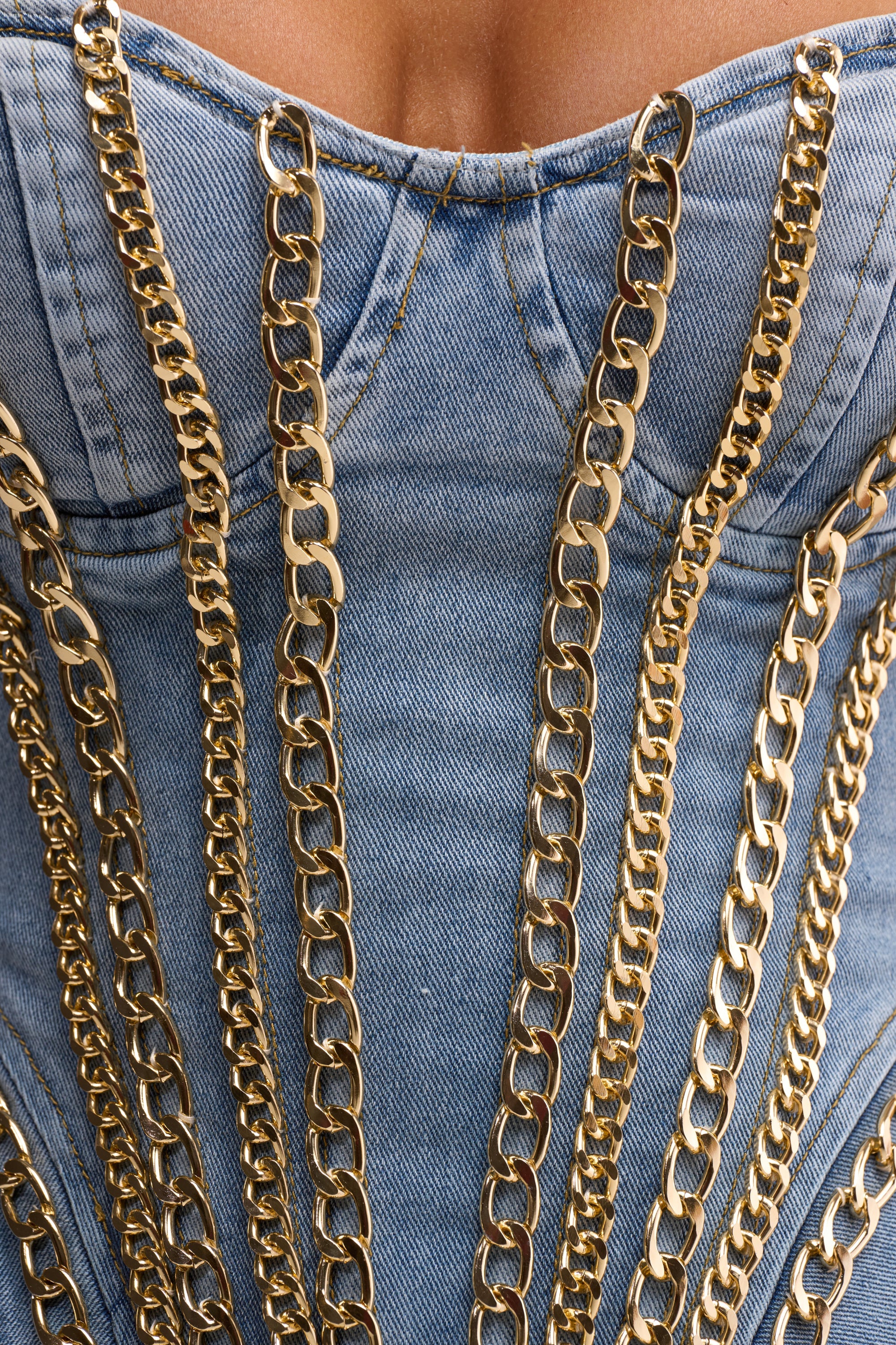 CHAINED DOWN CORSET
