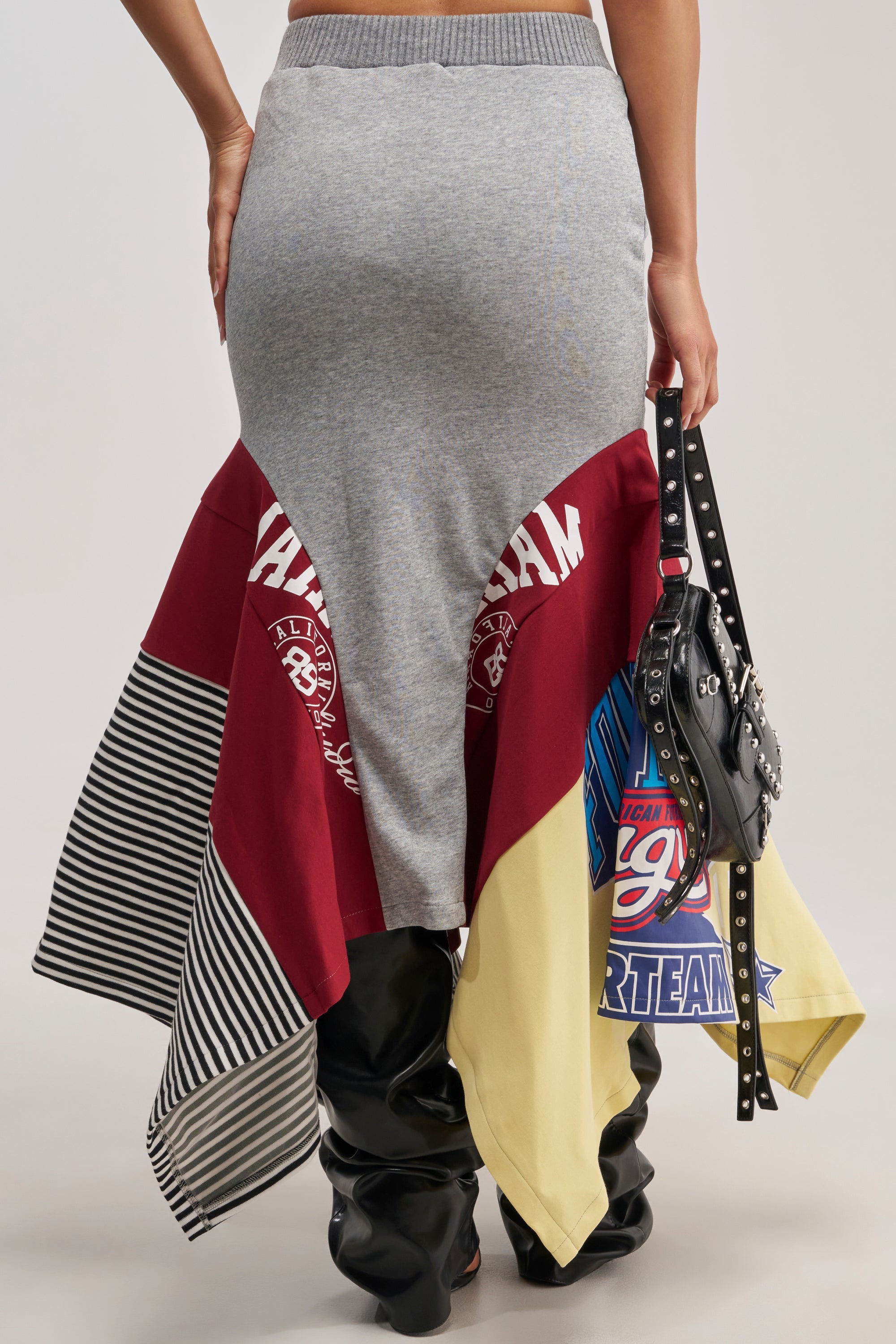 GOING FOR IT ALL MIDI SKIRT