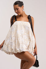 WILD AT HEART FLORAL MINI DRESS