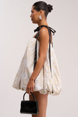 WILD AT HEART FLORAL MINI DRESS