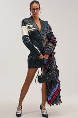 C SUITE ENERGY NOVELTY MAXI DRESS IN MULTI