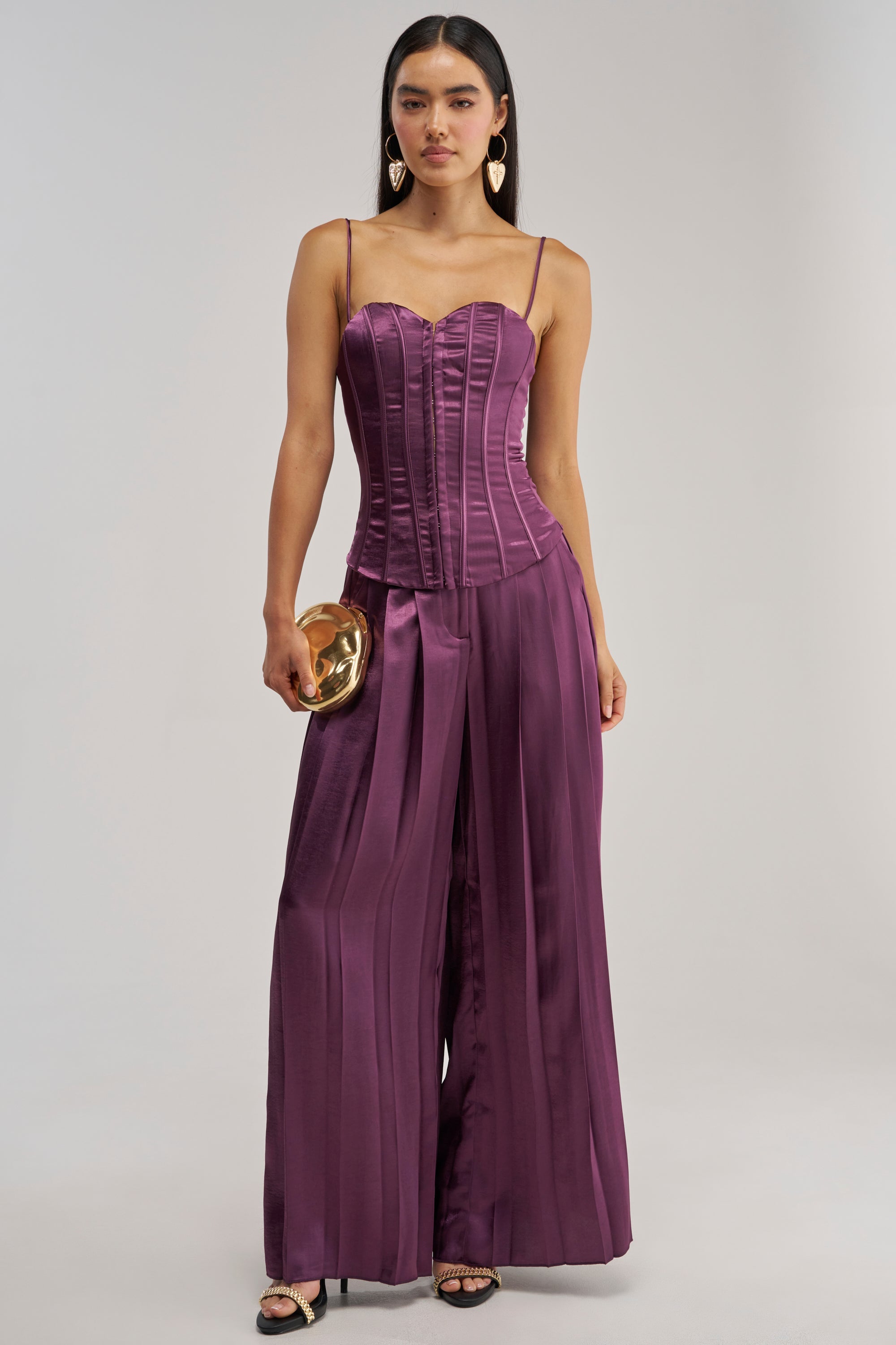 IN TOO DEEP SATIN CORSET