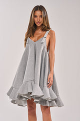 IN TOO DEEP SCUBA MINI DRESS