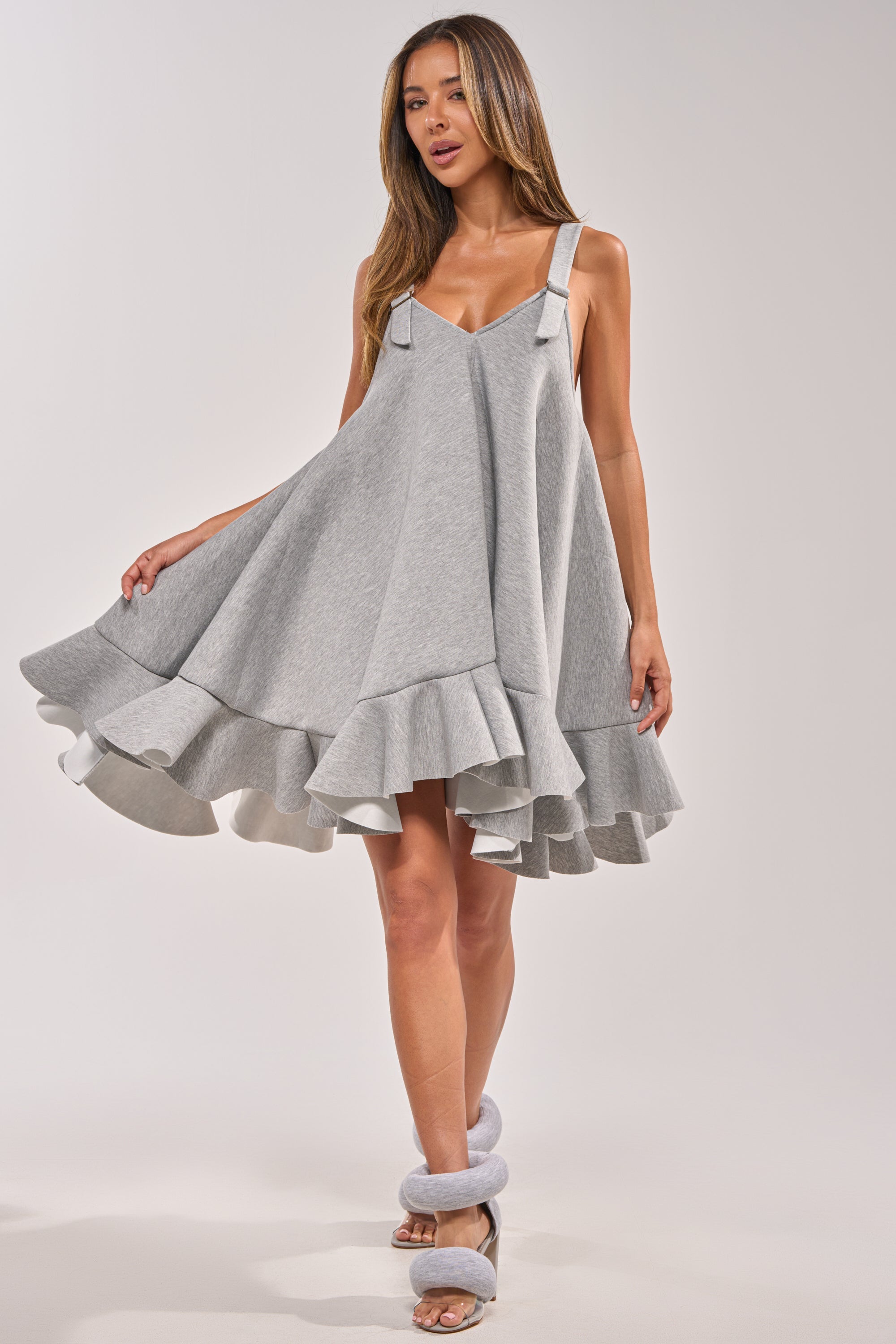 IN TOO DEEP SCUBA MINI DRESS