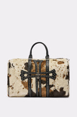 HIGH STANDARDS FAUX FUR DUFFEL