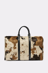 HIGH STANDARDS FAUX FUR DUFFEL