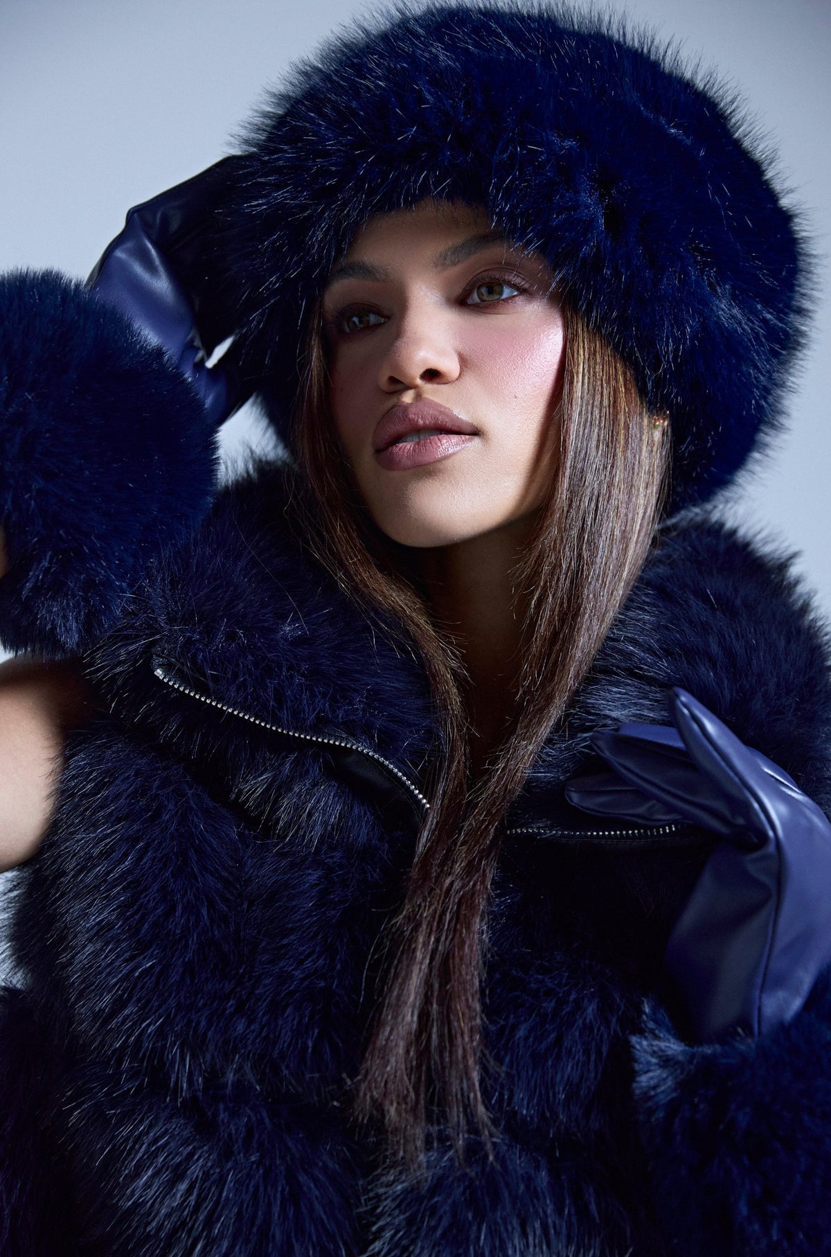 SO CHIC FAUX FUR HEADBAND
