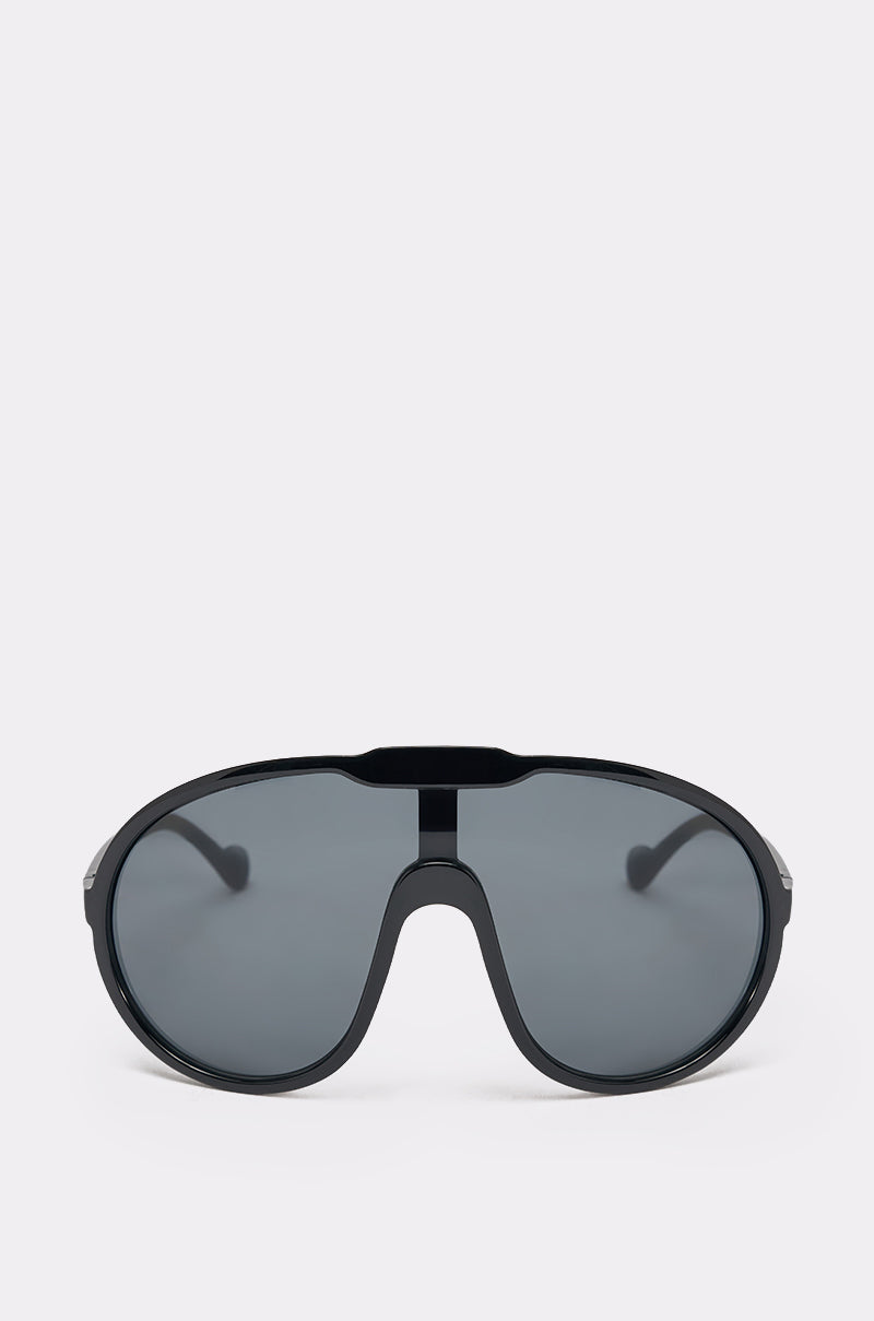 BIGGER IS BETTER BLACK SUNGLASSES