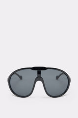 BIGGER IS BETTER BLACK SUNGLASSES