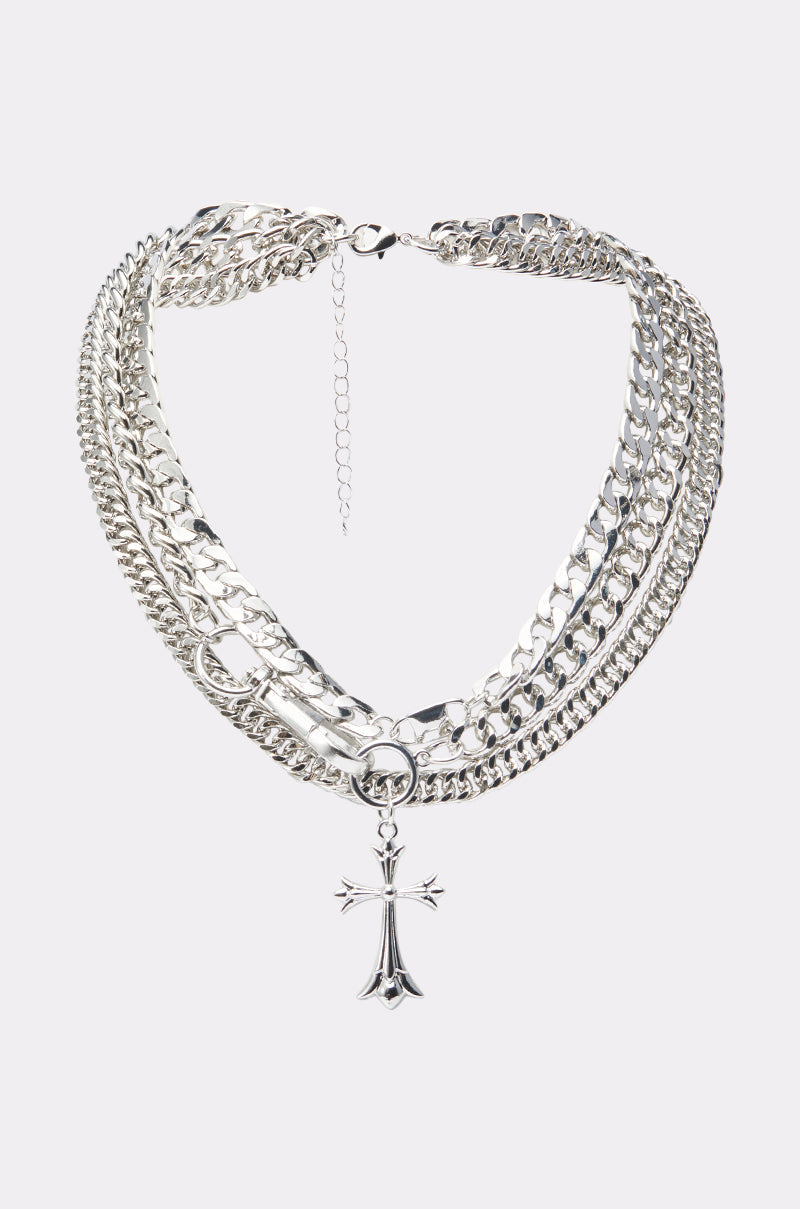 BLESSED TO BE HOT SILVER NECKLACE
