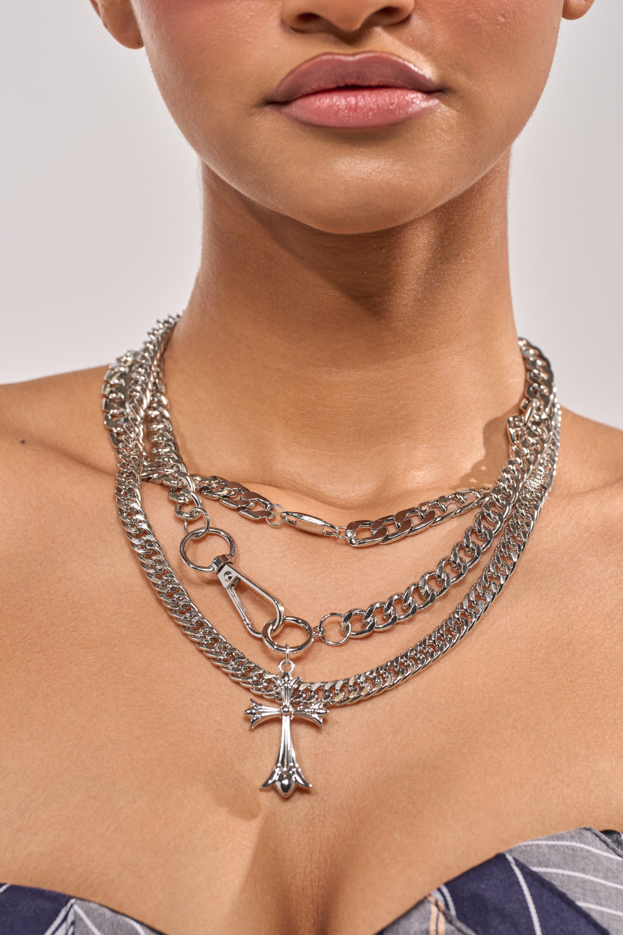 BLESSED TO BE HOT SILVER NECKLACE