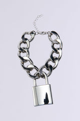 LOVE LOCKDOWN SILVER BRACELET