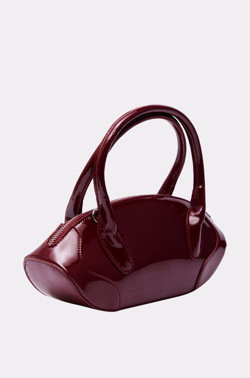 BELLA PATENT PURSE