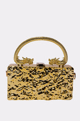 MY KINGDOM CHROME PURSE