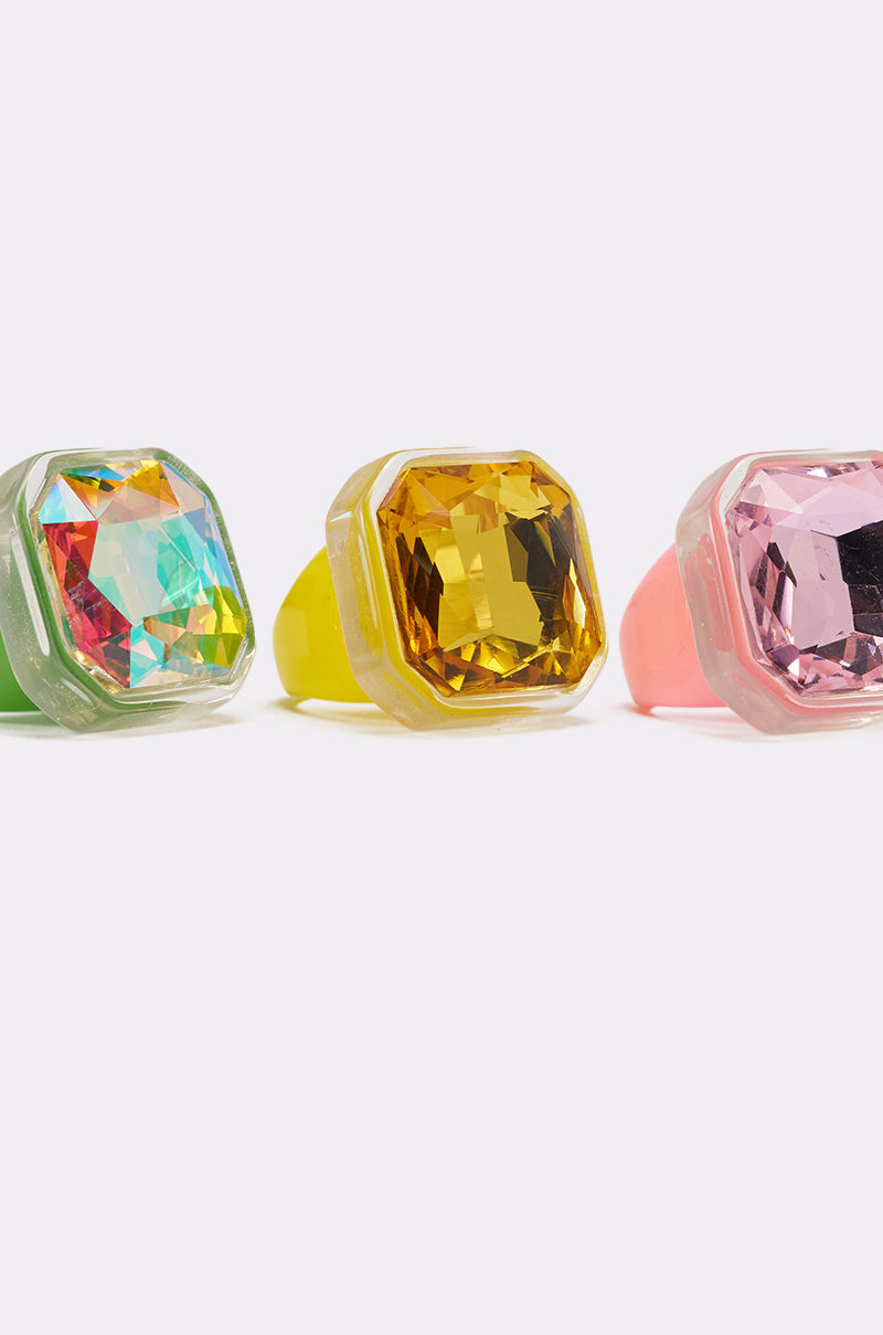 GLINDA VIBES RING SET