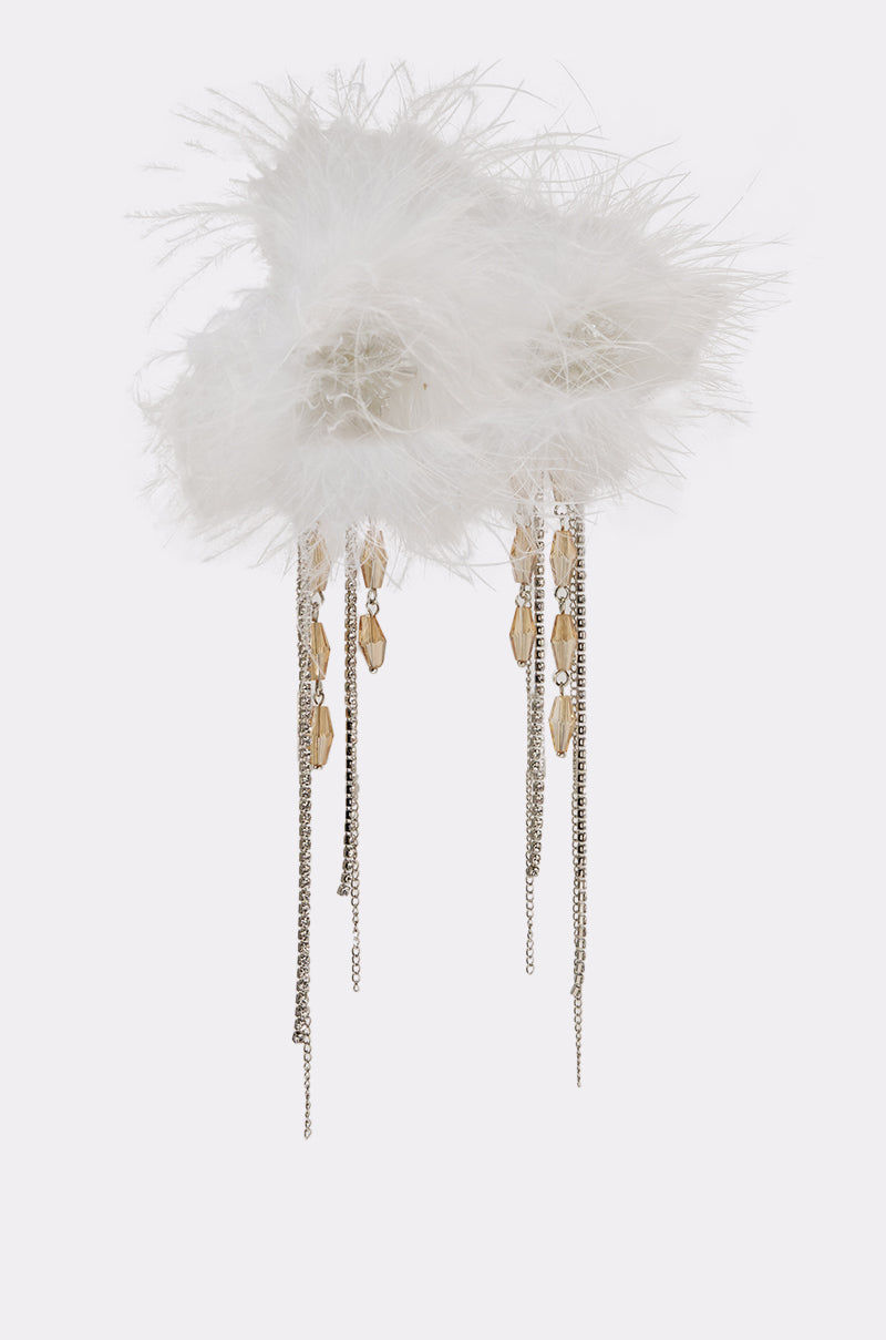 LUXE LIVING FEATHER EARRING