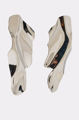 CHROME GAL EARRING