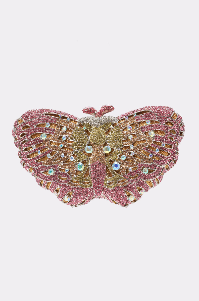 FLY AWAY BLING LUXE CLUTCH