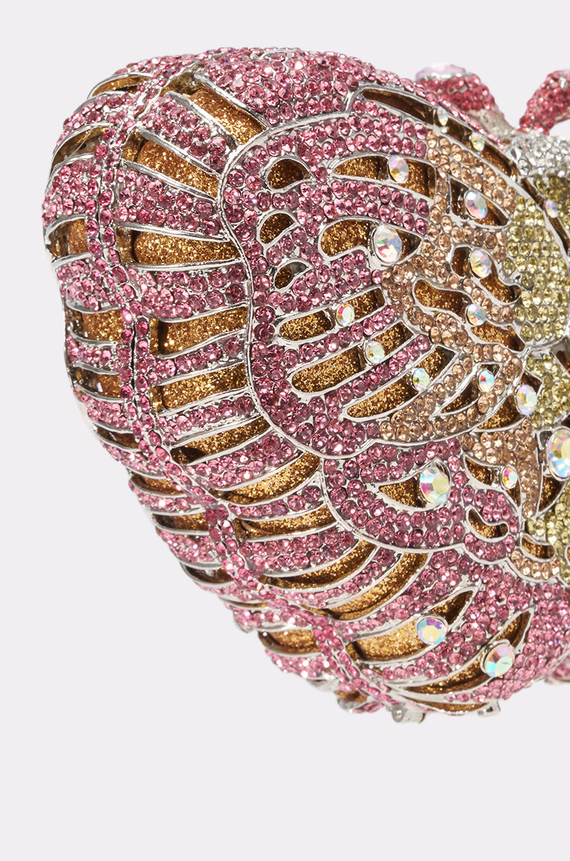 FLY AWAY BLING LUXE CLUTCH