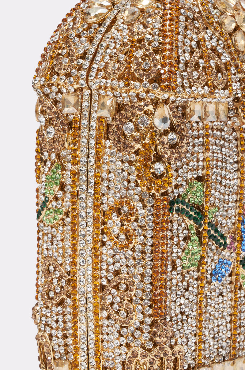 EXQUISITE BLING LUXE CLUTCH