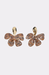 MIXED EMOTIONS FLOWER EARRING