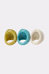MULTI STACK RESIN RINGS