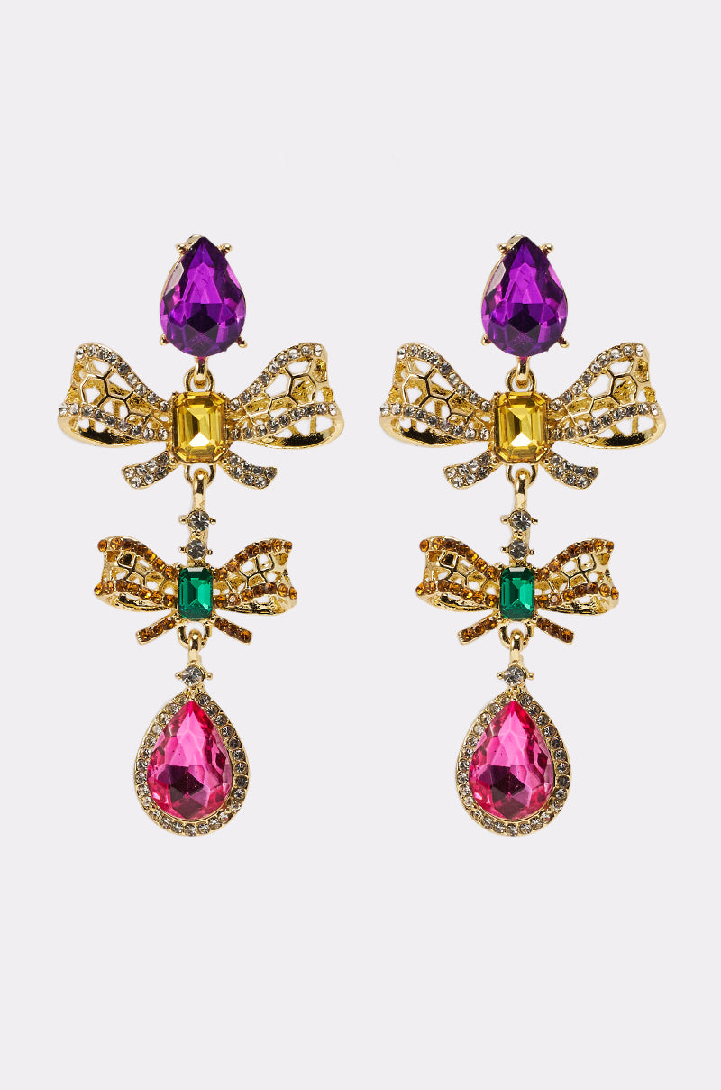 LUXE BOW EARRING