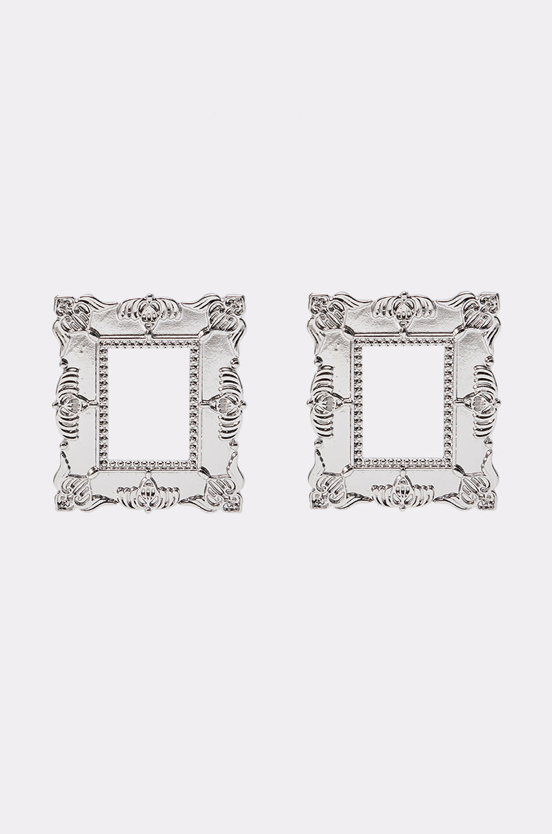 FRAMED MIND EARRING