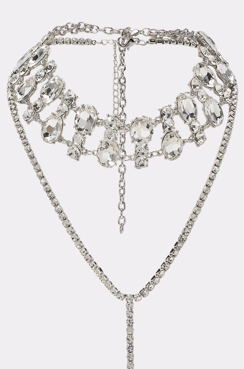 DIAMOND LOVER LAYERED NECKLACE SET