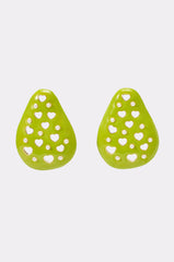 TAKE A BITE PEAR EARRING