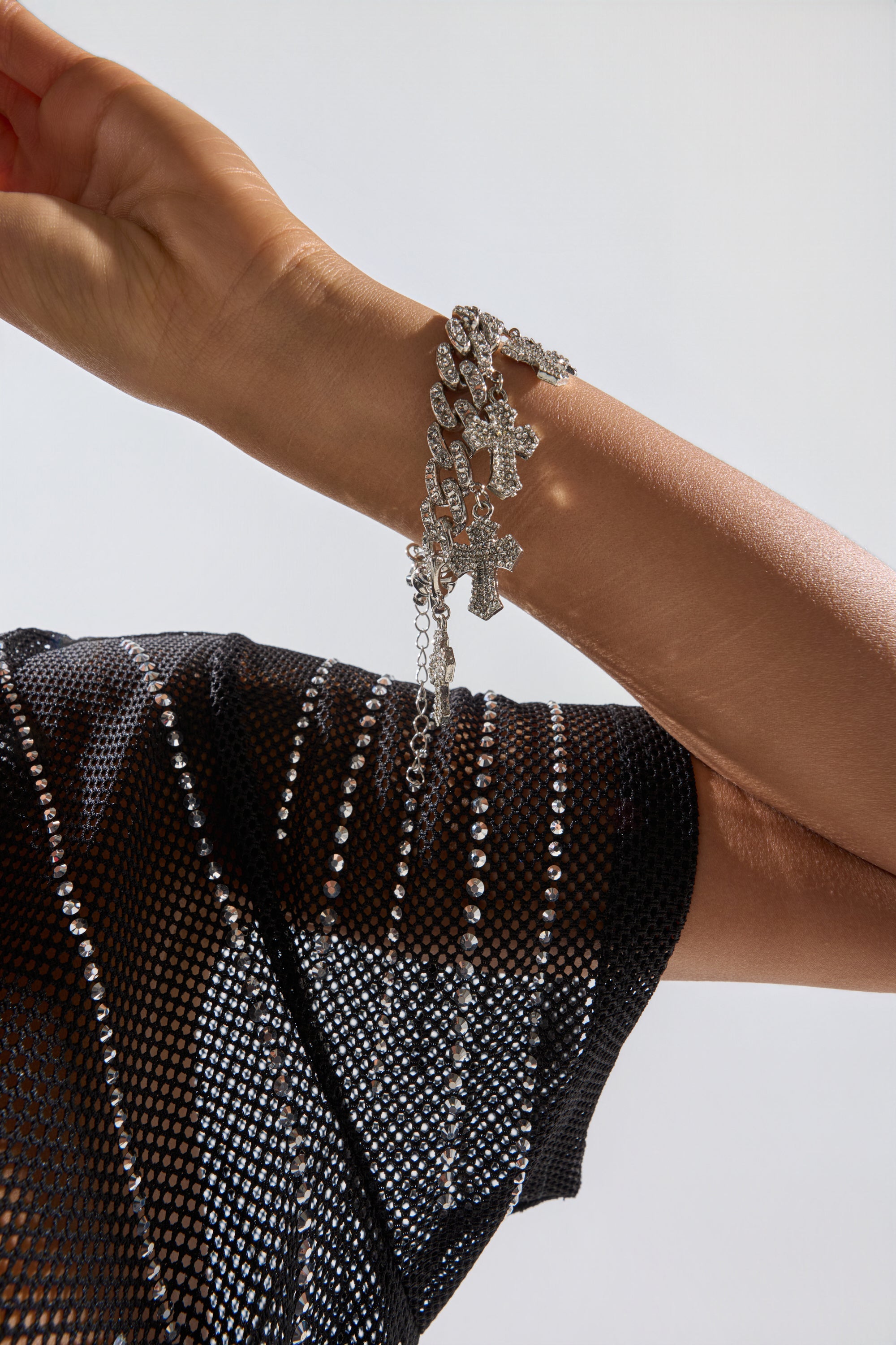 ICED OUT CHARM BRACELET