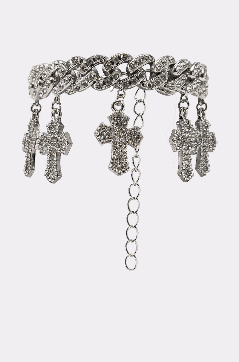ICED OUT CHARM BRACELET
