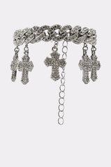 ICED OUT CHARM BRACELET