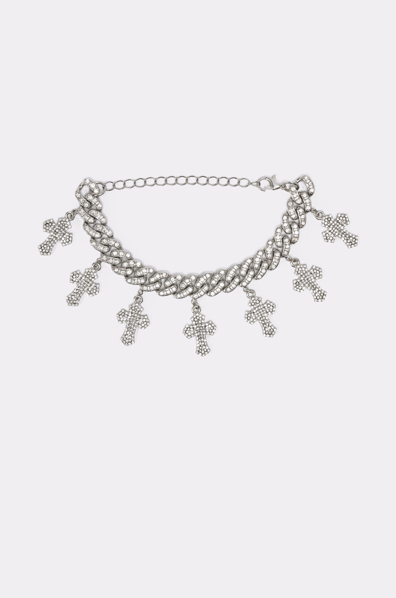 ICED OUT CHARM BRACELET