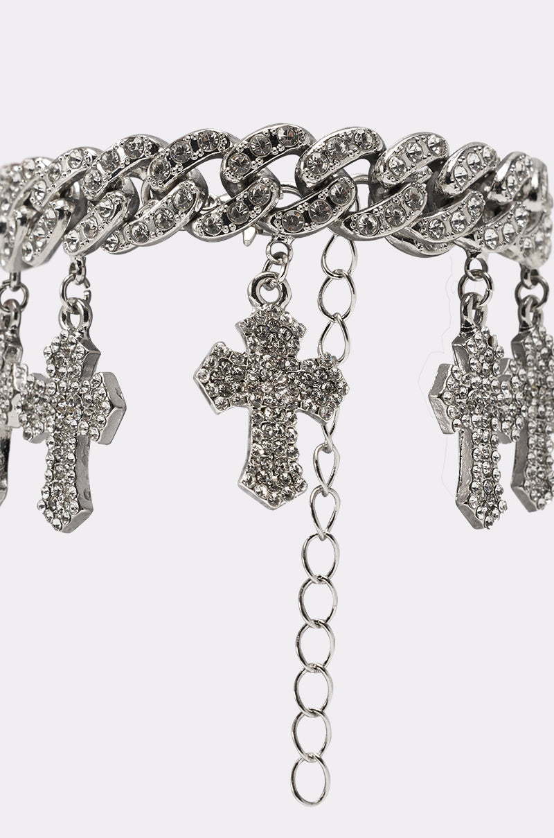 ICED OUT CHARM BRACELET